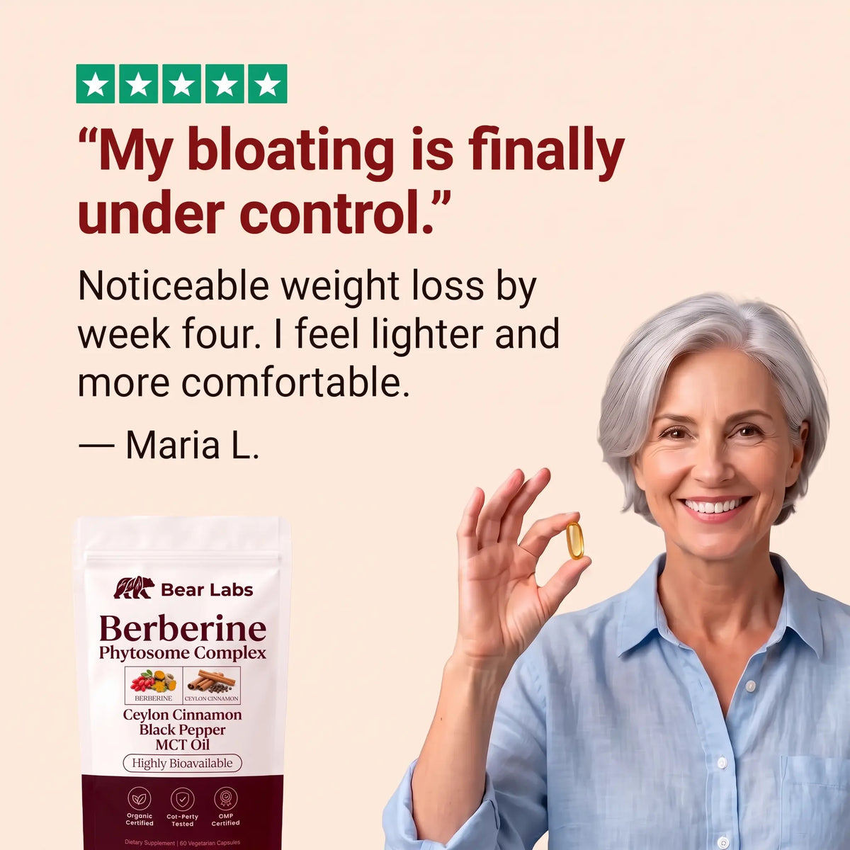 Shift the Weight That Won't Move with Berberine Phytosome Complex