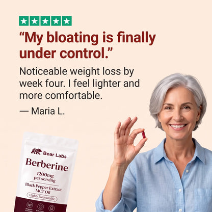 Shift the Weight That Won't Move with Berberine (1,200mg)