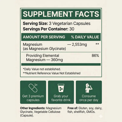 Pure Magnesium Glycinate